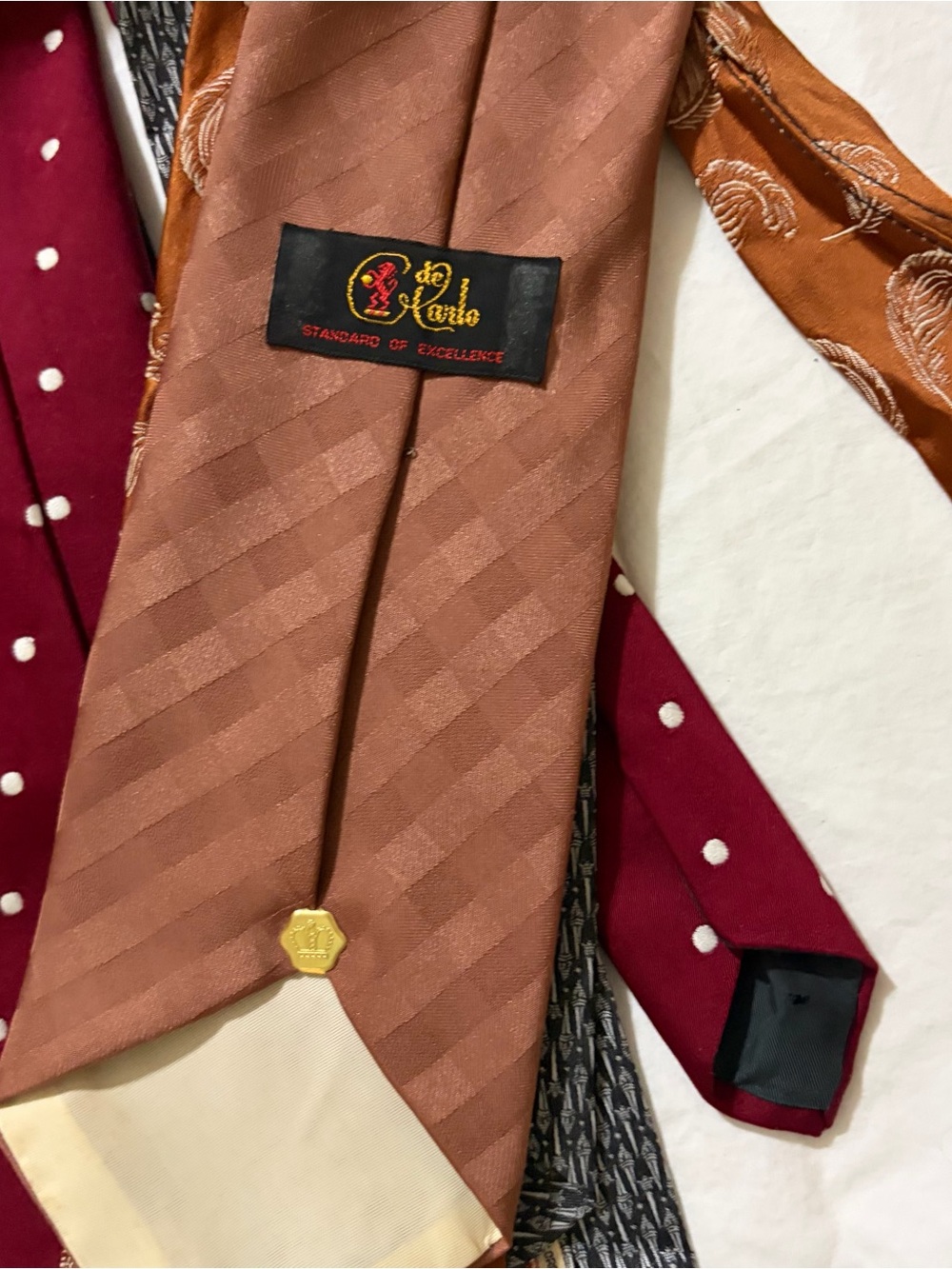 Bundle of 6 vintage(60's-70's) neckties - Picture 6 of 7